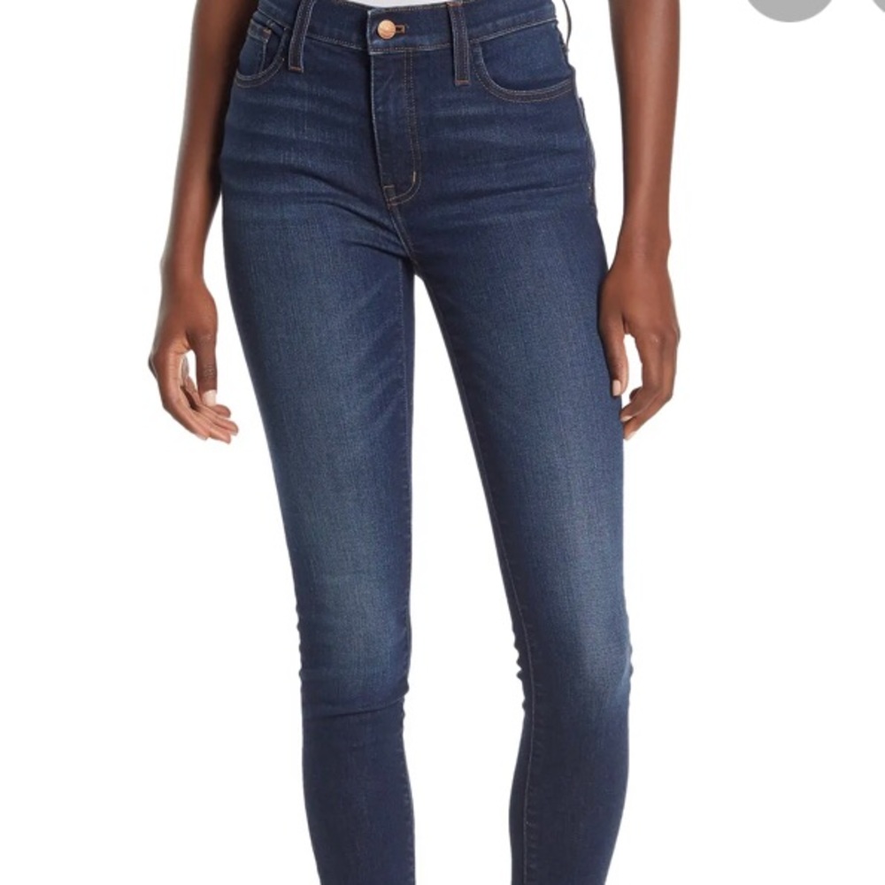 Madewell Skinny Blue Jeans